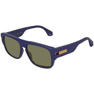 NEW Gucci Blue and Green Rectangular Men's Sunglasses